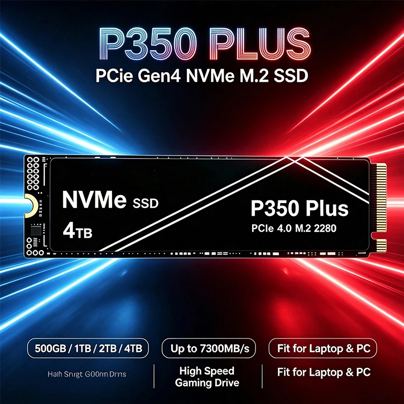 Pc Gaming News - 2026 New P350 PLUS 1TB 2TB