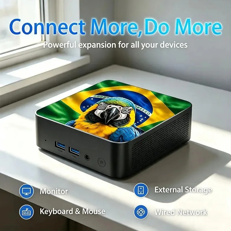 Mexico Brazil Flag Mini PC Int - Pc Gaming New ulasan dan harga