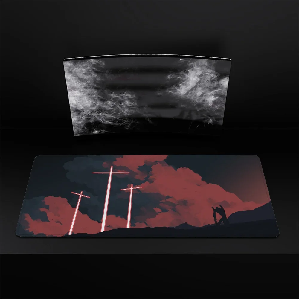 Desk Pad E-Evangeliones XXL Mo - Pc Gaming Evangelion ulasan dan harga