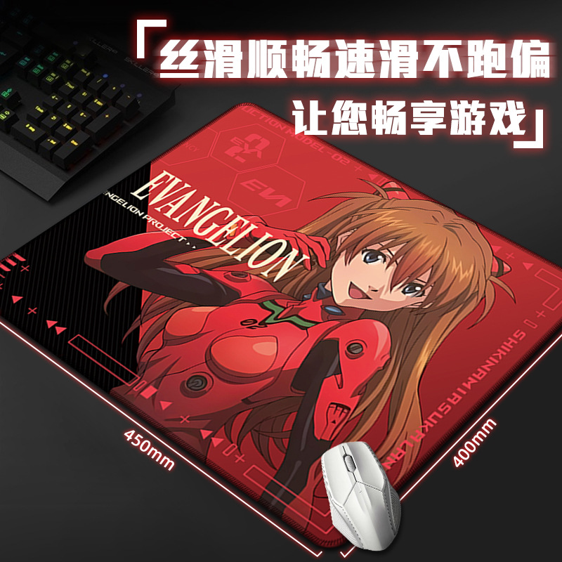 EVA Anime Mouse Pad Oversized  - Pc Gaming Evangelion ulasan dan harga