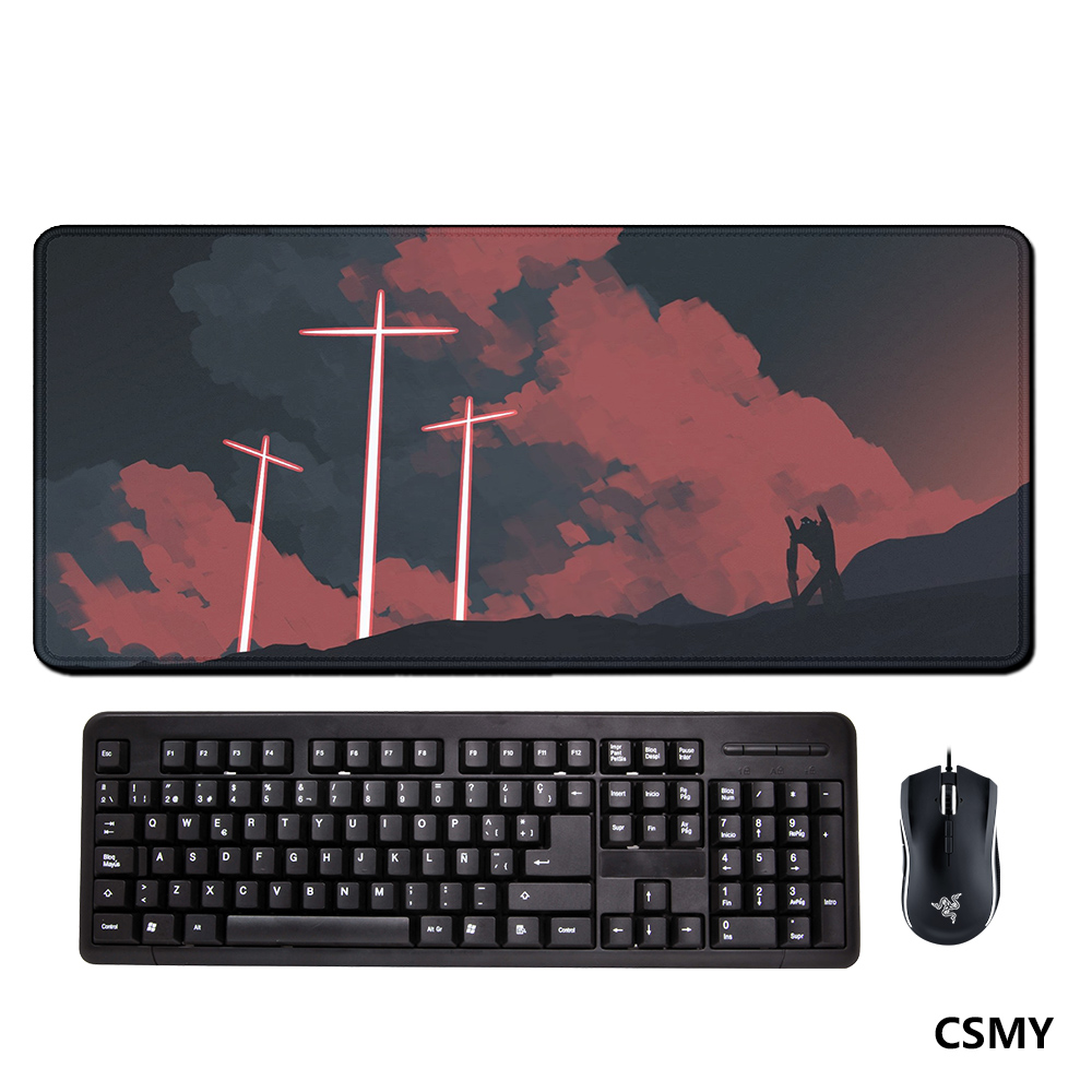 Gaming Accessories Large Mouse - Pc Gaming Evangelion ulasan dan harga