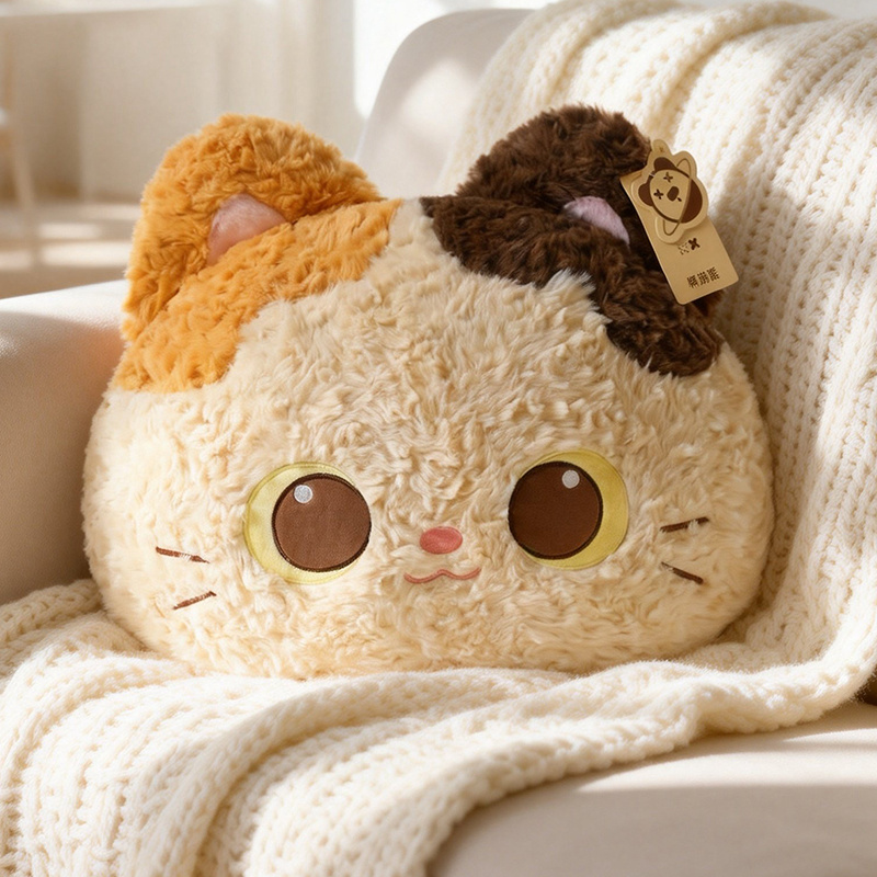 Cat Throw Pillow Adorable Kitt - Gaming Chair Lumbar Pillow ulasan dan harga