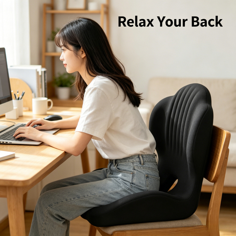 Memory Foam Lumbar Support Cus - Gaming Chair Lumbar Pillow ulasan dan harga