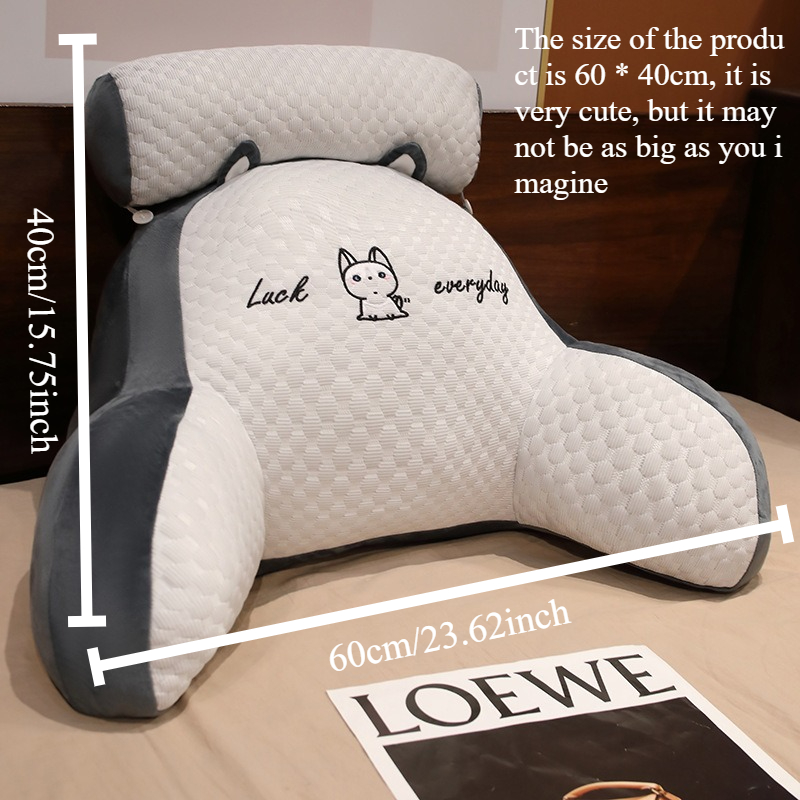 1pc Adjustable Reading Pillow  - Gaming Chair Lumbar Pillow ulasan dan harga