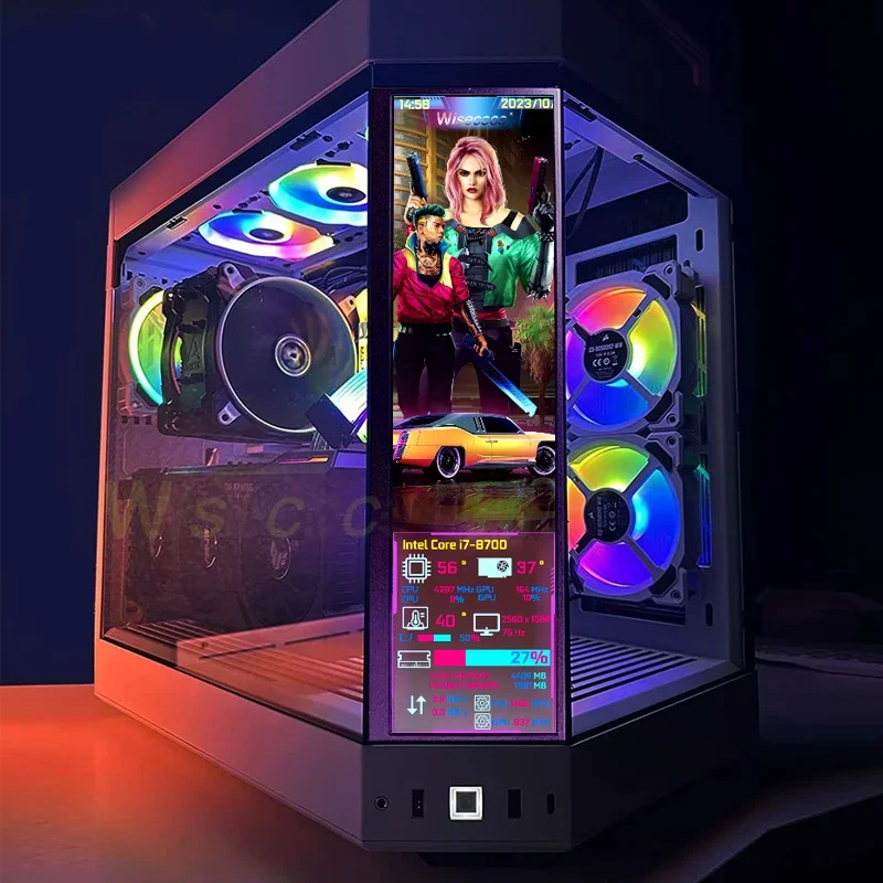 Wisecoco 12.6 inch 1920*515 Po - Pc Gaming Aquarium ulasan dan harga