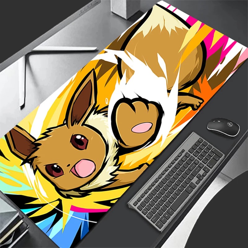 P-Pokemon Eevee Anime Gaming M - Pc Gaming Essentials ulasan dan harga