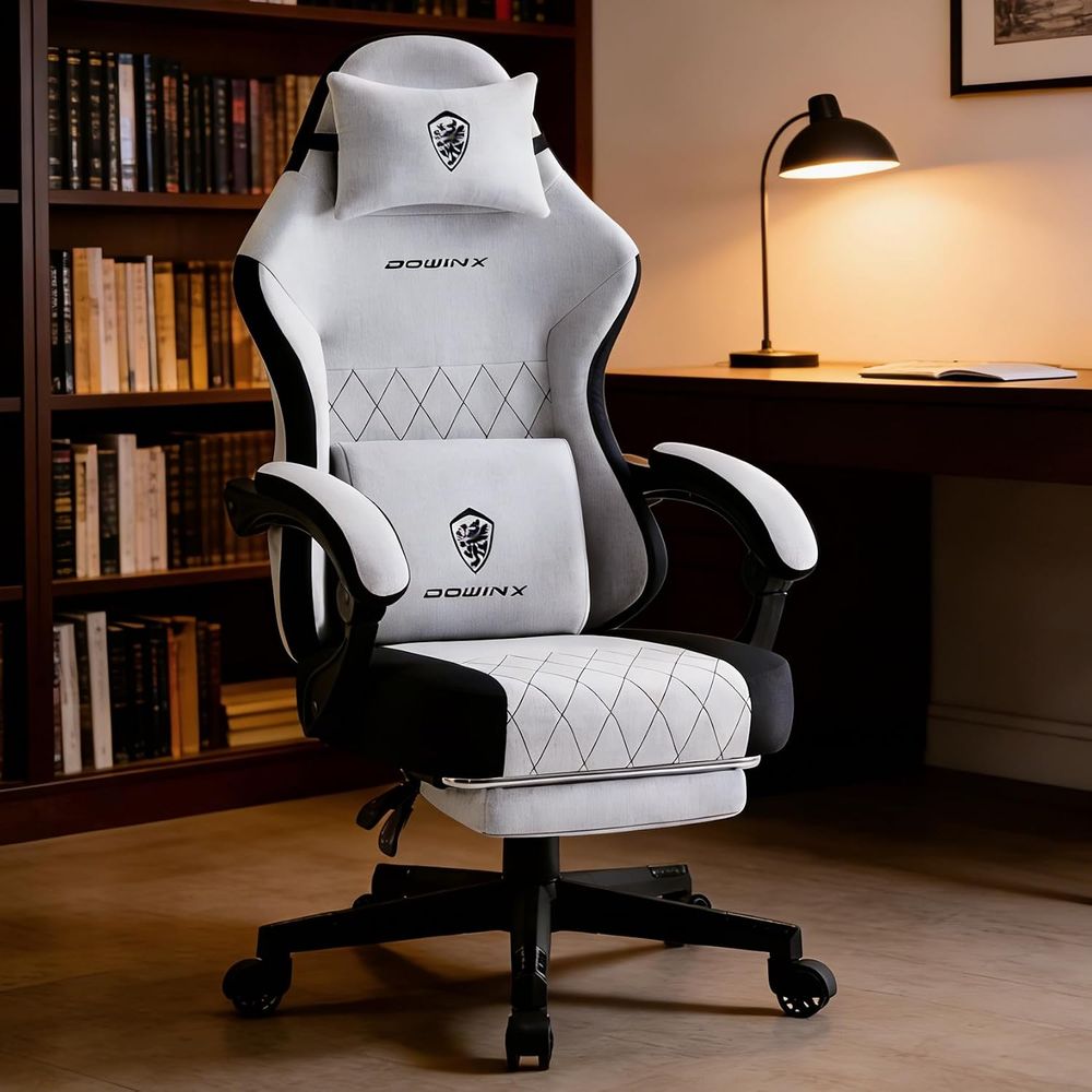 Gaming Chair with ket Spring C - Gaming Chair Lumbar Pillow ulasan dan harga
