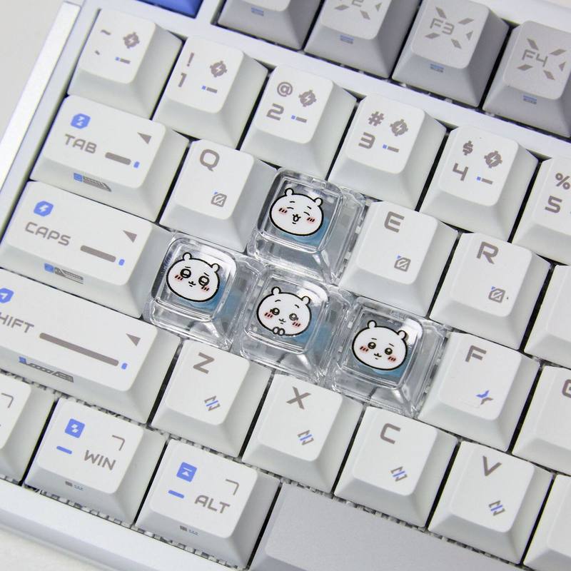 Chiikawa 4 Pcs Handmade Transp - Pc Gaming Essentials ulasan dan harga