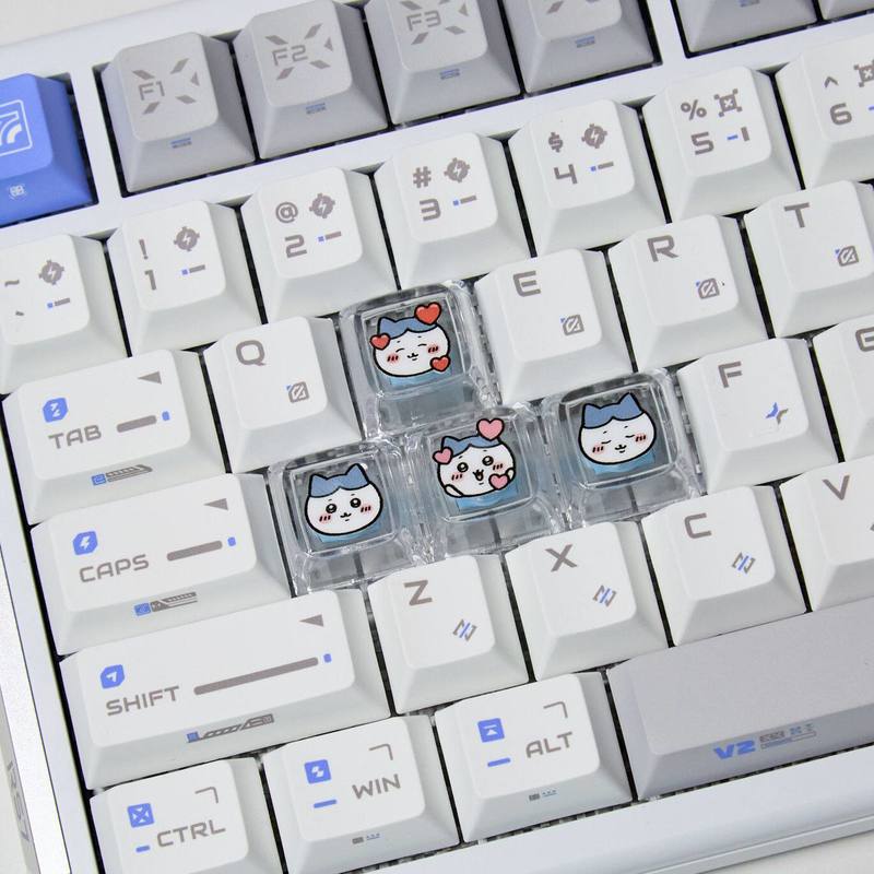 Chiikawa 4 Pcs Handmade Transp - Pc Gaming Essentials ulasan dan harga