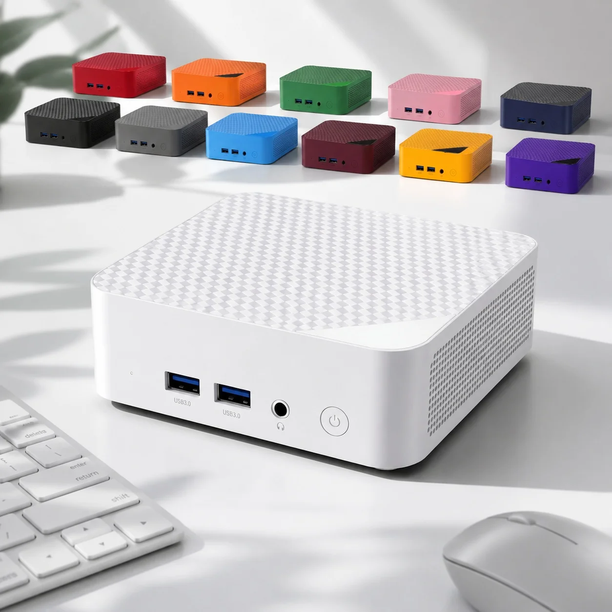 Gray Portable Mini PC Intel Ce - Pc Gaming Editing ulasan dan harga