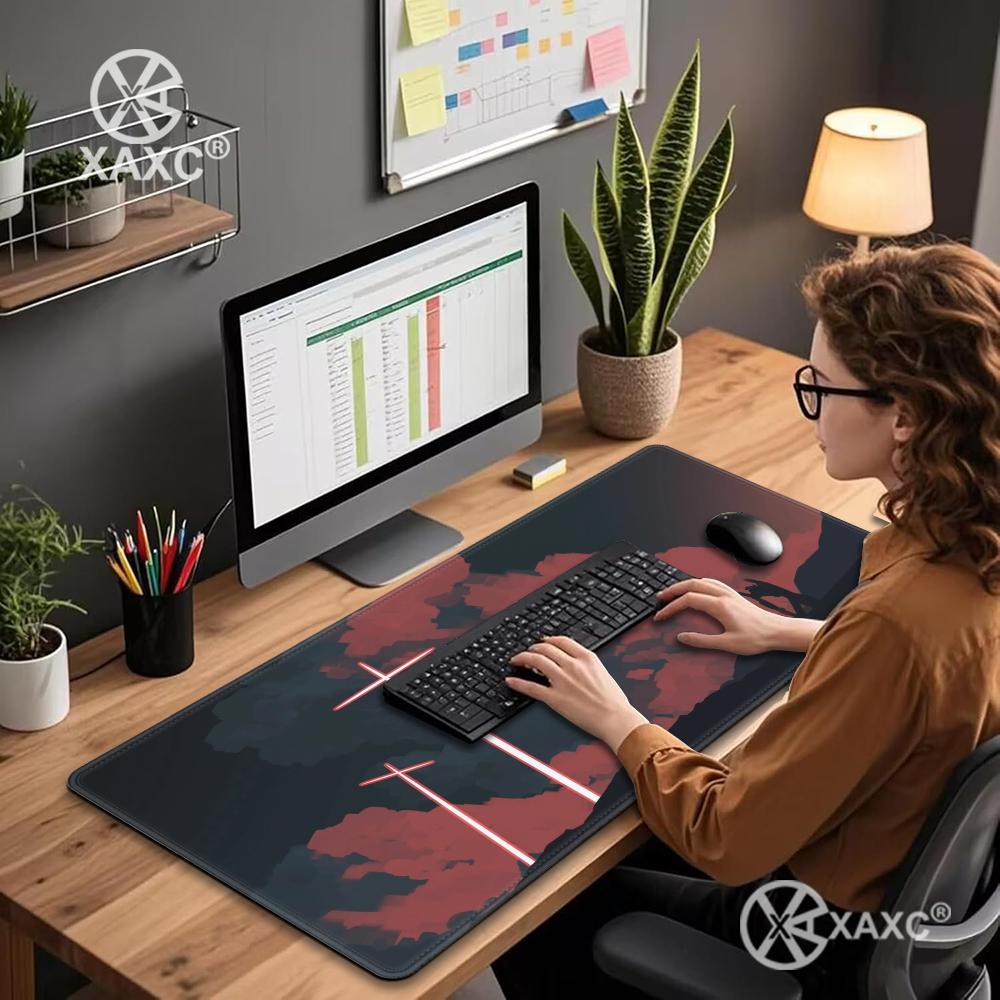 Desk Pad E-Evangeliones Mouse  - Pc Gaming Evangelion ulasan dan harga
