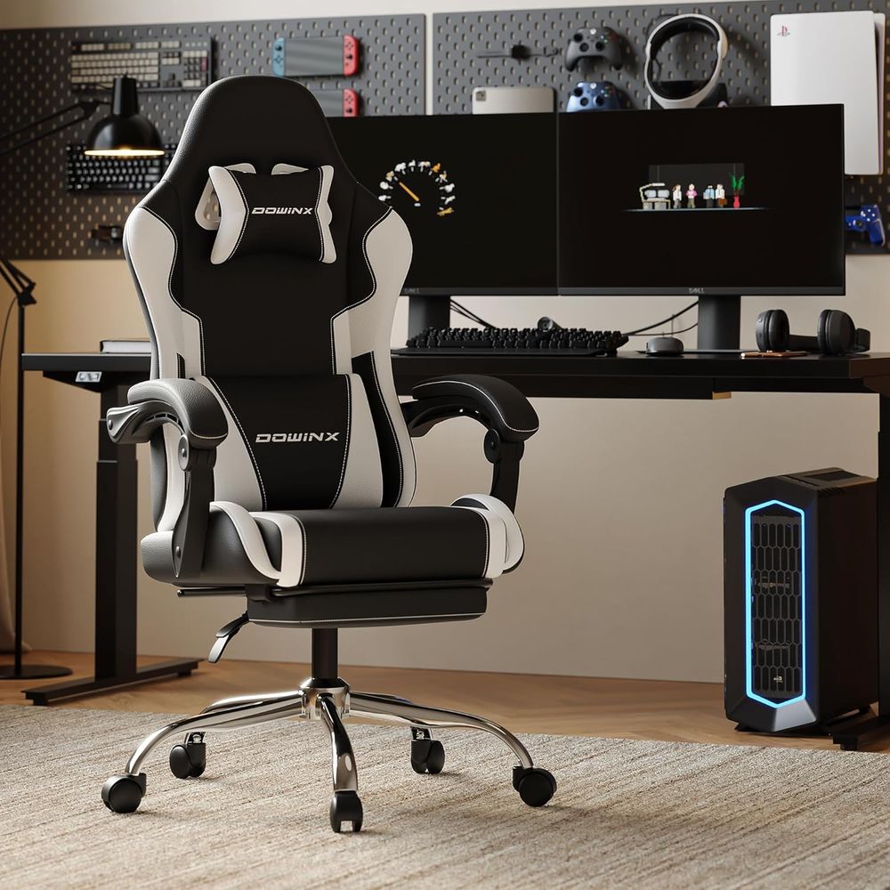 Ergonomic Gaming Chair with Lu - Gaming Chair Lumbar Pillow ulasan dan harga