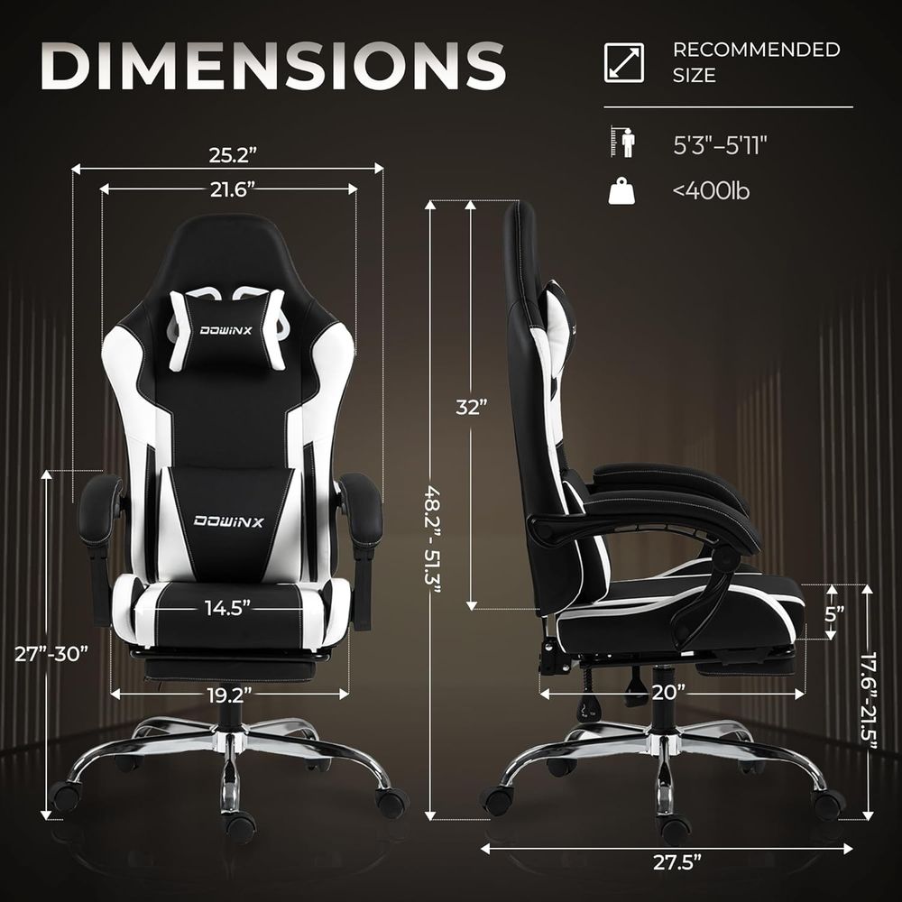 Ergonomic Gaming Chair with Lu - Gaming Chair Lumbar Pillow ulasan dan harga