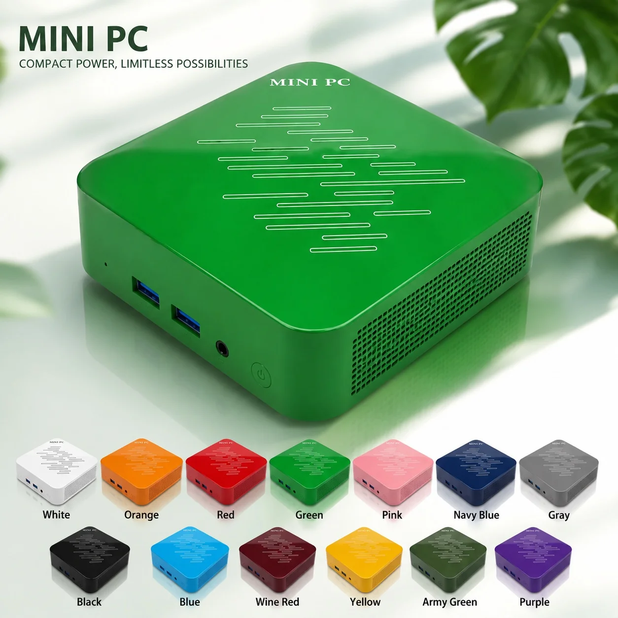 Deep Purple Mini PC Intel N150 - Pc Gaming Editing ulasan dan harga