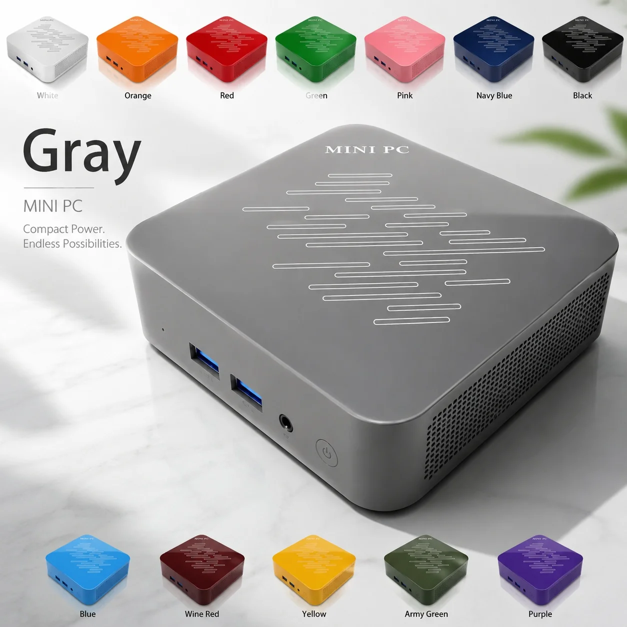 Deep Purple Mini PC Intel N150 - Pc Gaming Editing ulasan dan harga