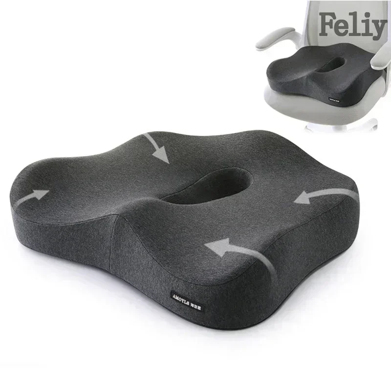 Memory Foam Car Seat Support W - Gaming Chair Lumbar Pillow ulasan dan harga