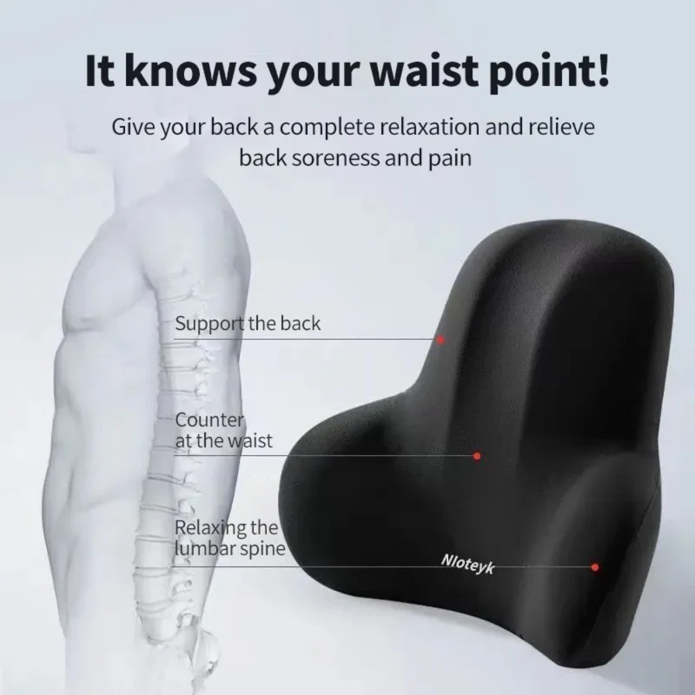Car Memory Foam Neck Pillow Pr - Gaming Chair Lumbar Pillow ulasan dan harga